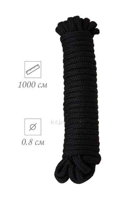 Веревка для бондажа Штучки-дрючки 10 м, черный от IntimShop
