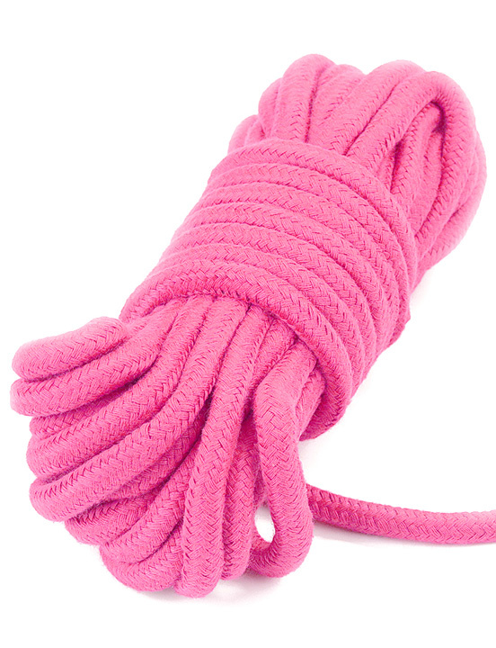 Веревка для фиксации Lovetoy 10 м, розовая