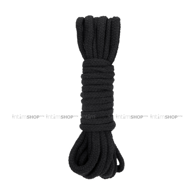 Веревка для фиксации Lux Fetish 5 м, черная
