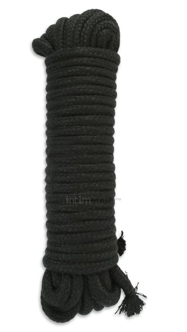 фото Веревка для связывания Пикантные штучки, черная, 10 м