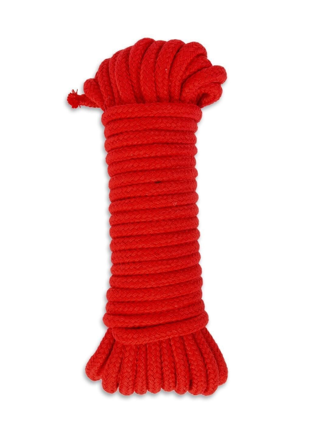 Веревка для фиксации Пикантные штучки 10 м, красная