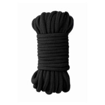 Веревка Shots Ouch! Japanese Rope, чёрная, 10 м