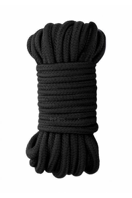 Веревка Shots Ouch! Japanese Rope, чёрная, 10 м от IntimShop
