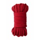 Веревка Shots Ouch! Japanese Rope, красная, 10 м