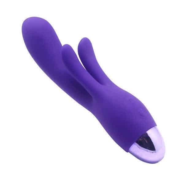 Вибратор Aphrodisia Indulgence Frolic Bunny, перезаряжаемый, фиолетовый
