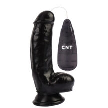 Вибратор CNT Dick Buddies: Buzzing Stud Realistic 17.5 см, чёрный