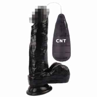 Вибратор CNT Dick Buddies: Buzzing Stud Realistic 19.8 см, чёрный