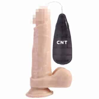 Вибратор CNT Dick Buddies: Buzzing Stud Realistic 19.8 см, телесный