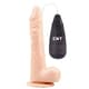 Вибратор CNT Dick Buddies: Buzzing Vibrating Beginner Dildo 21.5 см, телесный