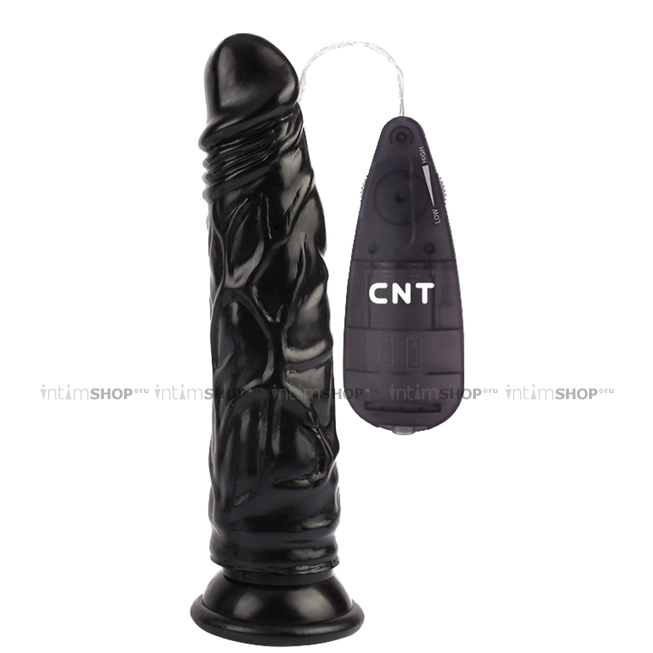 

Вибратор CNT Dick Buddies: Stud Realistic Dong 21.4 см, чёрный