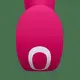 Вибратор для ношения с вагинальным и анальным отростком Satisfyer Top Secret+, розовый