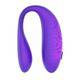 Вибратор для пар Amovibe Twin+ с пультом ДУ и управлением через приложение, фиолетовый