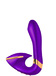 Вибратор для точки G Shunga Soyo с широким клиторальным стимулятором, фиолетовый