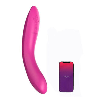 Вибратор для точки G We-Vibe Rave 2 с фиксацией формы, розовый