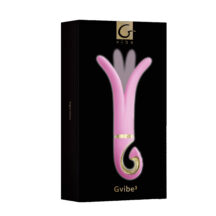 Вибратор Gvibe 3 Candy двойной, розовый