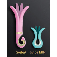 Вибратор Gvibe 3 Candy двойной, розовый