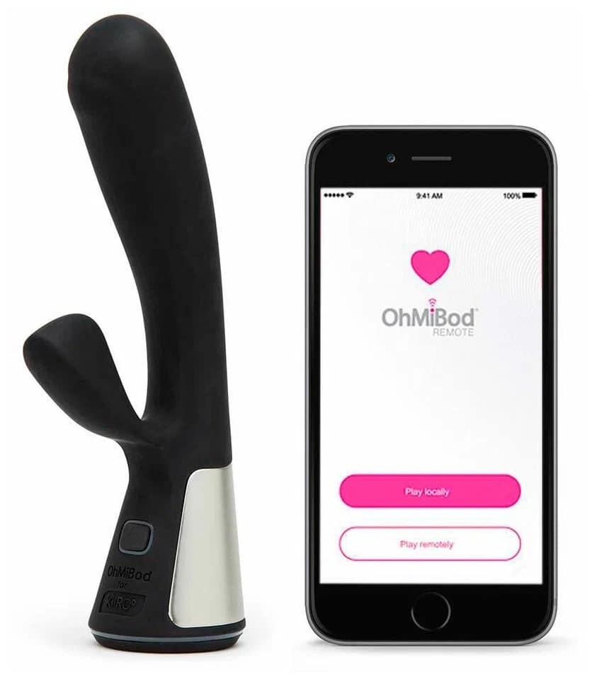 Вибратор интерактивный KIIROO Ohmibod Fuse, чёрный