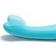 Вибратор для точки G с имитацией фингеринга Iroha Fit+ Aonami, голубой
