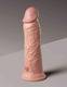 Вибратор KC Elite 8" Vibrating Silicone Dong, телесный