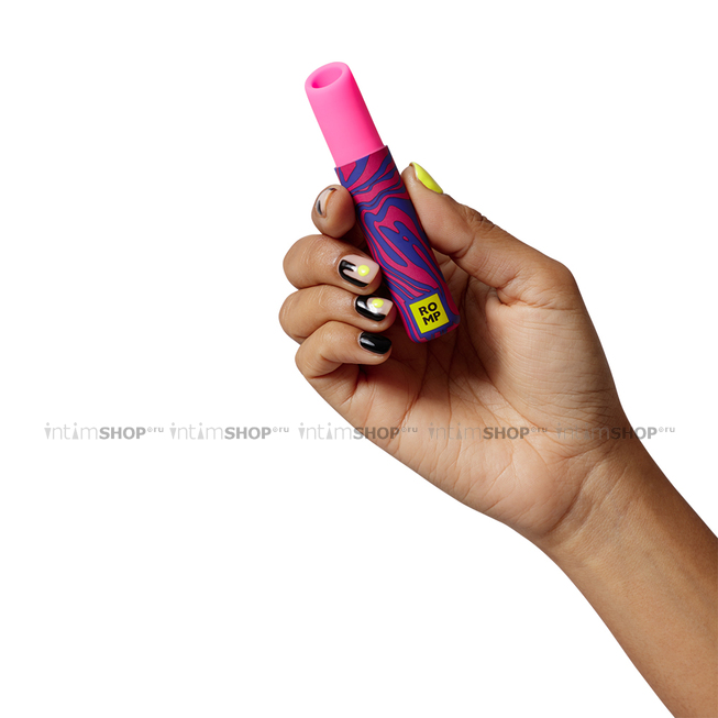 Вакуумно-волновой стимулятор клитора Romp Lipstick, розовый - фото 5