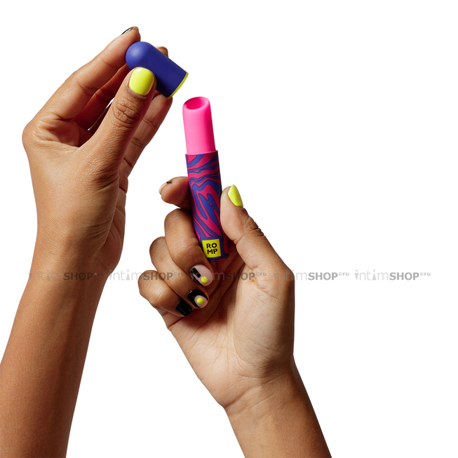 Вакуумно-волновой стимулятор клитора Romp Lipstick, розовый - фото 6