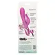 Вибратор-кролик с ротацией и подвижными шариками CalExotics Enchanted Bunny, фиолетовый