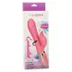 Вибратор-кролик с ротацией и подвижными шариками CalExotics Enchanted Tickler, розовый