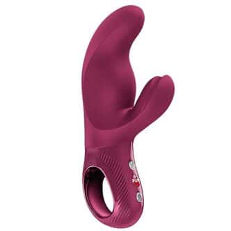 Вибратор-кролик Fun Factory Miss Bi, бордовый