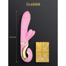 Вибратор-кролик Gvibe Grabbit, розовый