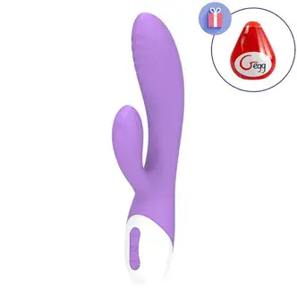 Вибратор-кролик Hot Planet Selena, сиреневый