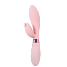 Вибратор-кролик Lola Toys Indeep Pro Malena, светло-розовый