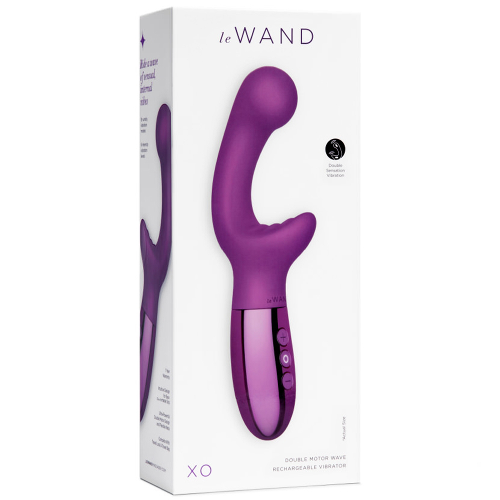Вибратор-кролик Le Wand XO, фиолетовый