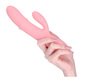 Вибратор-кролик с фрикционным кольцом из бусин Svakom Mora Neo, нежно-розовый