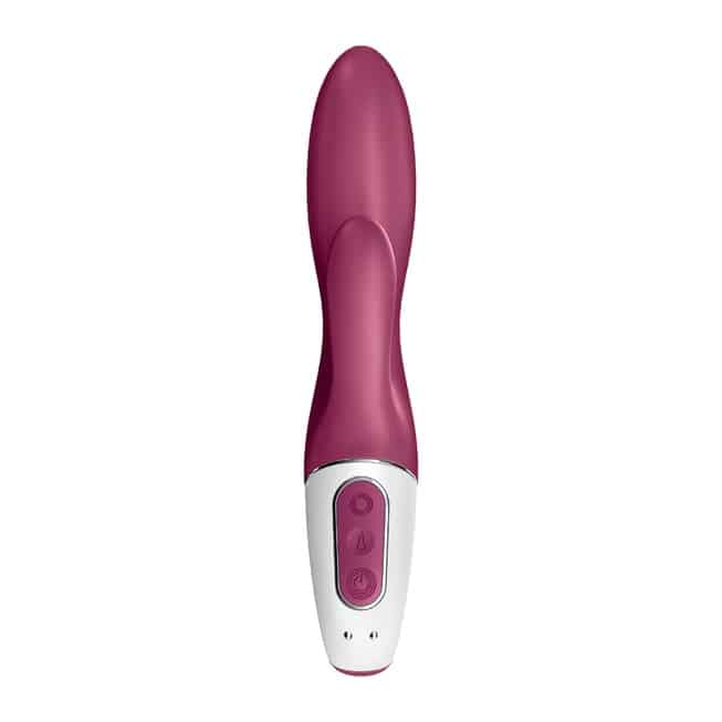 Вибратор-кролик с нагревом Satisfyer Heated Affair, бордовый - фото 3