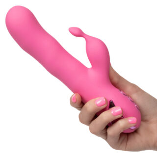 Фрикционный вибратор-кролик CalExotics California Dreaming Santa Barbara Surfer, розовый