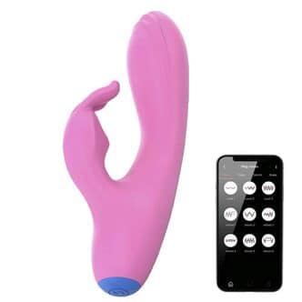 Вибратор-кролик Oninder Cute, розовый