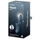Вибратор-кролик с ротацией и нагревом Satisfyer Heat Flex 4, темно-серый
