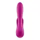 Вибратор-кролик Satisfyer Double Flex с двумя клиторальными отростками, лиловый