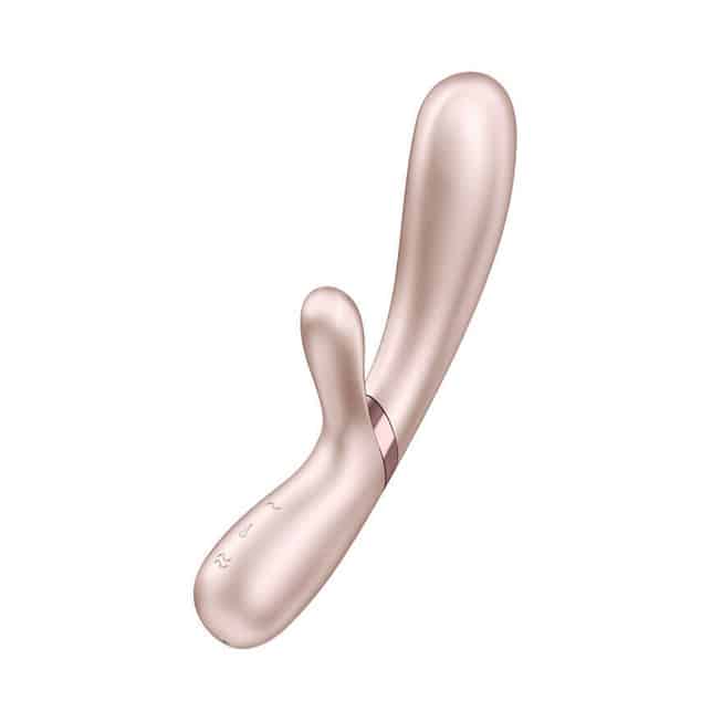 Вибратор-кролик с нагревом Satisfyer Hot Lover, золотистый - фото 4