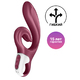 Вибратор-кролик Satisfyer Love Me, бордовый