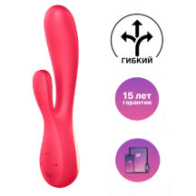 Вибратор-кролик Satisfyer Mono Flex, красный