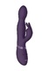 Вибратор-кролик с ротацией Shots Niva, фиолетовый