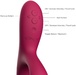 Вибратор-кролик We-Vibe Nova 2, темно-розовый