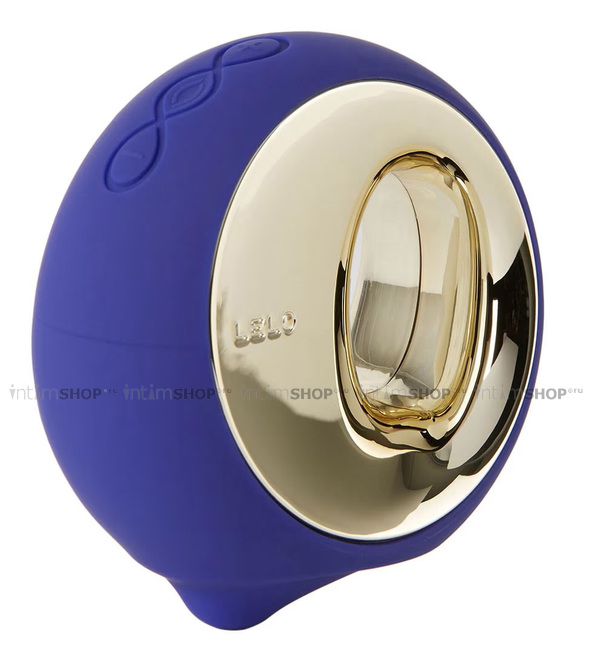 Вибратор с подвижным шариком Lelo Ora 3, синий - фото 6