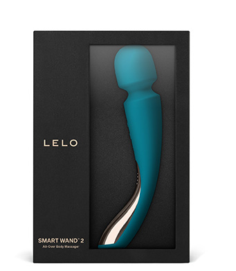 Вибромассажер Lelo Smart Wand 2 Medium, сине-зеленый