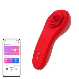 Вибровкладка в трусики Magic Motion Fun Town Caleo, красная