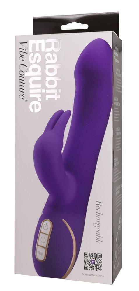 Вибратор Многофункциональный Rabbit Esquire, фиолетовый