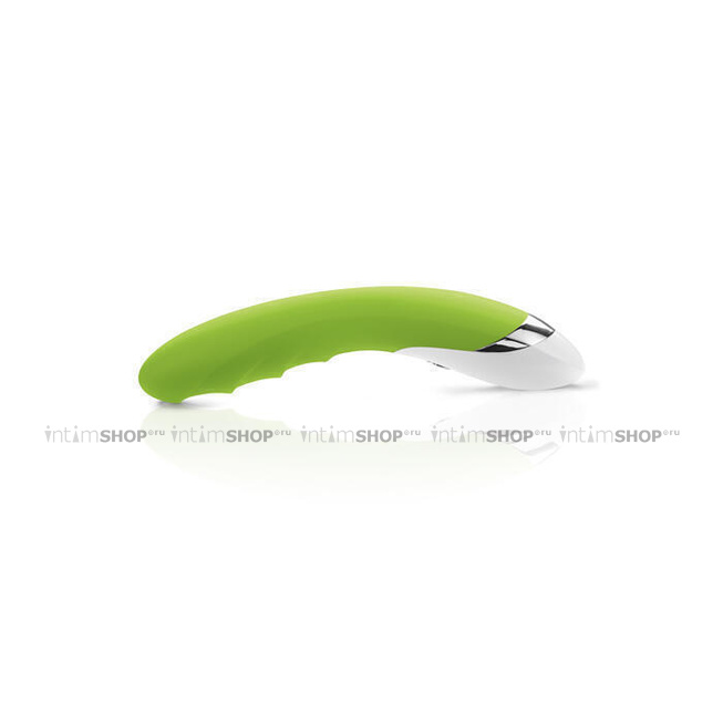 Вибратор Mystim Sassy Simon силиконовый, зеленый, 27 см от IntimShop