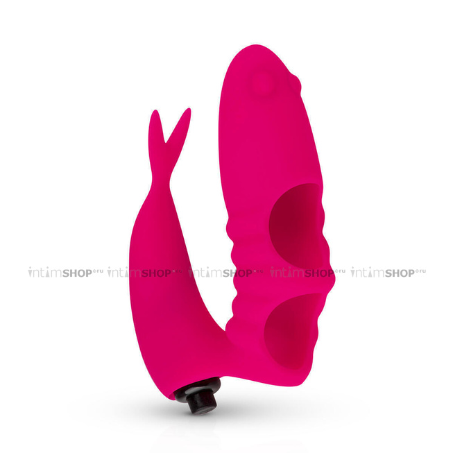 Вибратор на палец Easytoys, розовый от IntimShop
