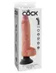 Вибратор PipeDream King Cock 10 Vibrating Cock with Balls 26 см, телесный